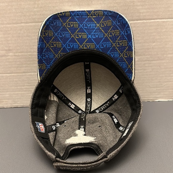 9Forty New Era Seattle Seahawks Super Bowl Champions XLVIII NFL Cap/Hat - Picture 4 of 4